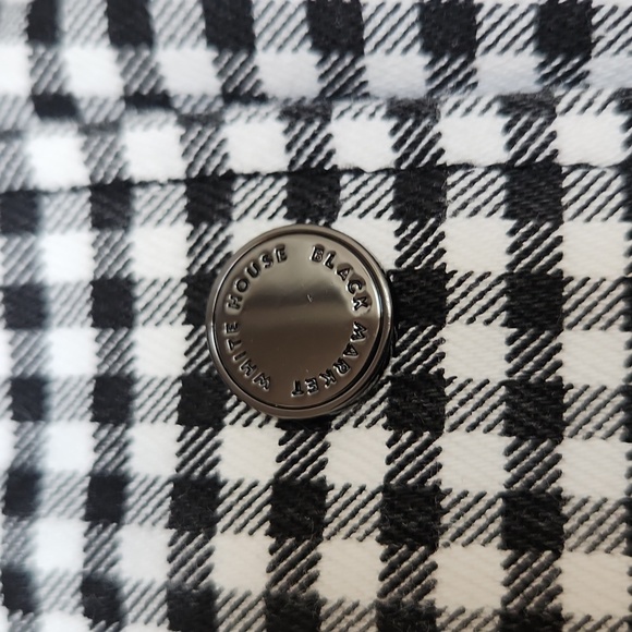 White House Black Market Houndstooth Moto Jacket - Picture 6 of 17
